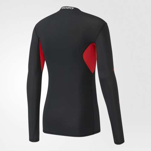 Black Friday Deals adidas Techfit Recovery Shirt Men's Black Mens Shirts Deals